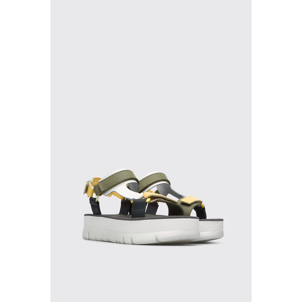 Camper Oruga up K201037 Sandals Women's US 12 Multi Ankle Strap Platform ZAP814